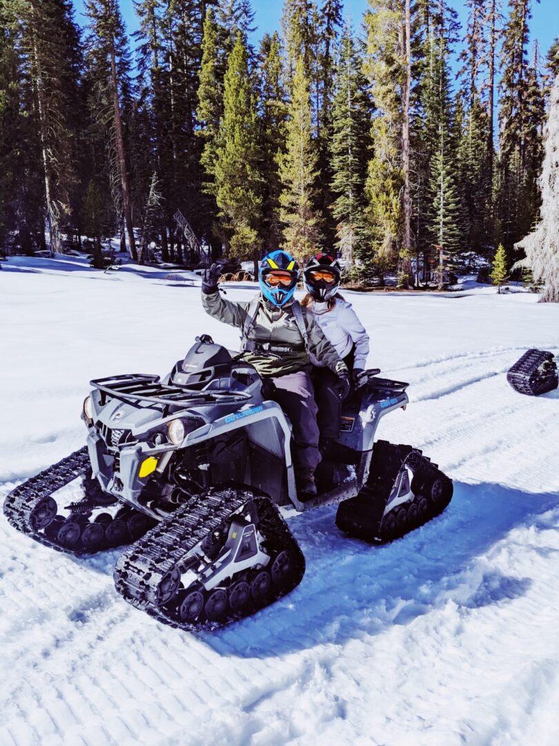Snow Track tour near Yosemite