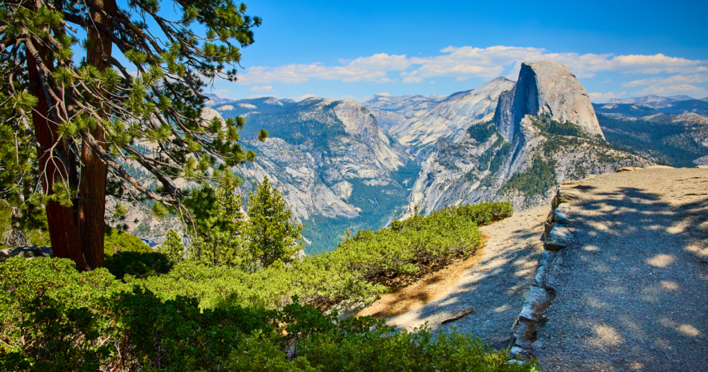 No Hiking Yosemite - Glacier Point